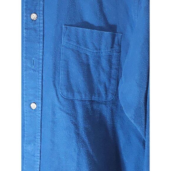 Galyans Guide Blue Cotton Shirt Size Large Tall, For Adventurous Comfort - Picture 8 of 9